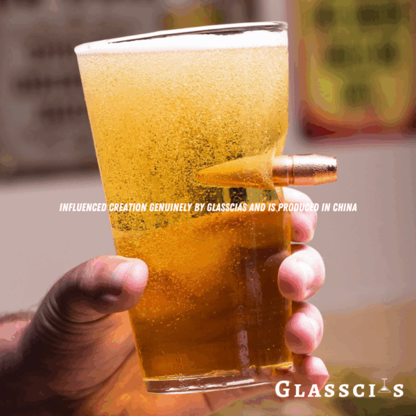 mazzies Bold Bang-Tastic Pint Glass – Durable 16 oz Beer Glass - Image 4
