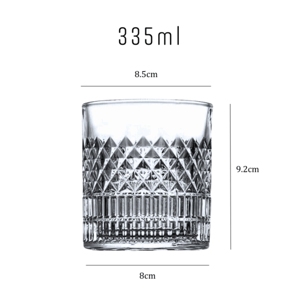 mazzies Vintage Bourbon Glasses – Set of 4 Classic Whiskey Tumblers - Image 11