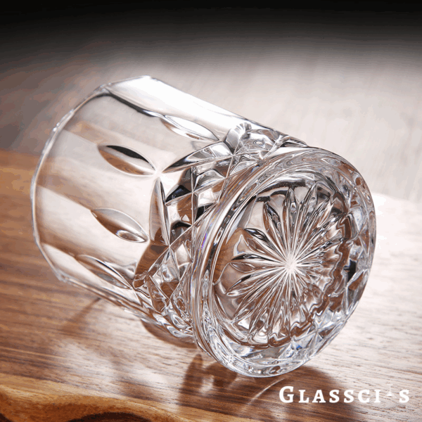 mazzies Irish Crystal Whiskey Glasses – Set of 4 Elegant Tumblers - Image 4
