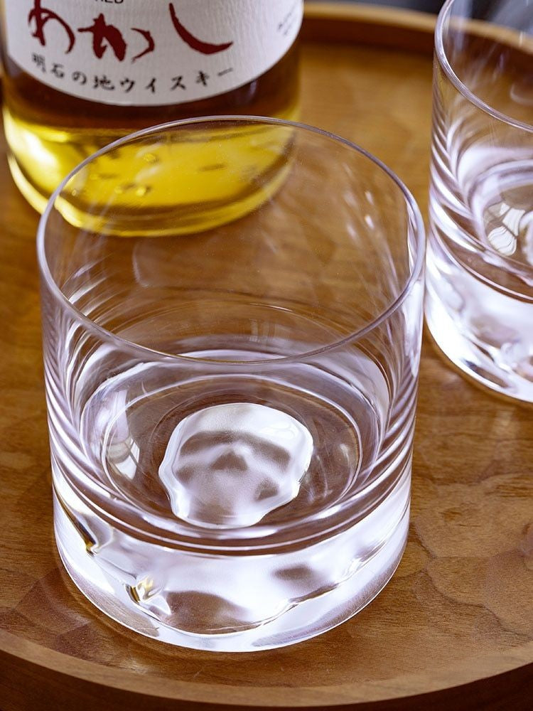 mazzies Skull Crystal Old Fashioned Whiskey Glass – Set of 4 Unique Tumblers