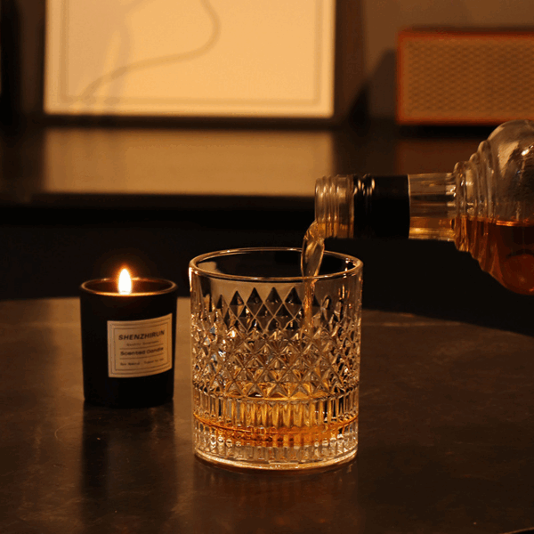 mazzies Vintage Bourbon Glasses – Set of 4 Classic Whiskey Tumblers - Image 8
