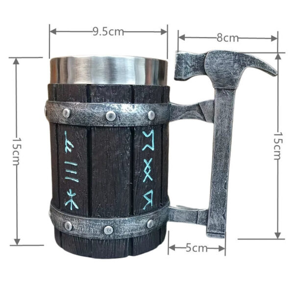 mazzies Craft Barrel-Aged Beer Hammer – Durable Beer Tap Tool - Image 5