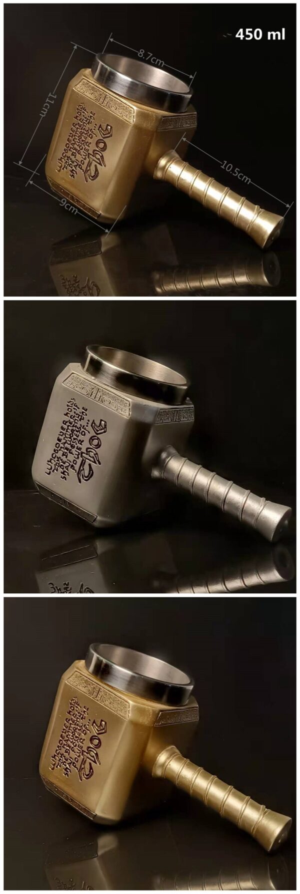 mazzies Norse Mythology Drinkware – Premium Mjolnir Inspired Tumbler - Image 8