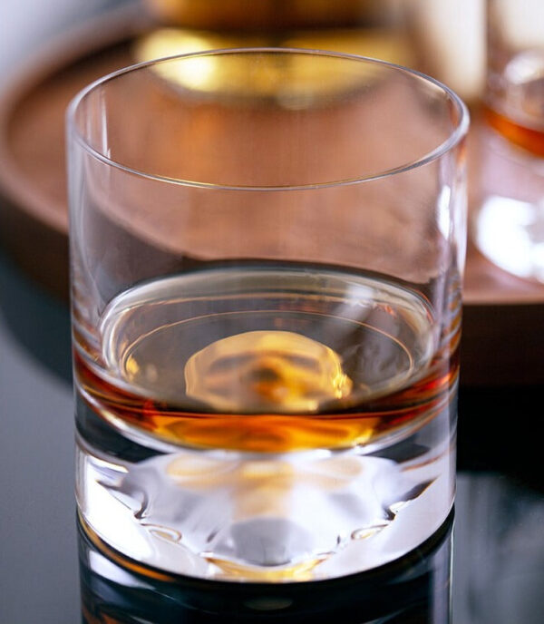 mazzies Skull Crystal Old Fashioned Whiskey Glass – Set of 4 Unique Tumblers - Image 6