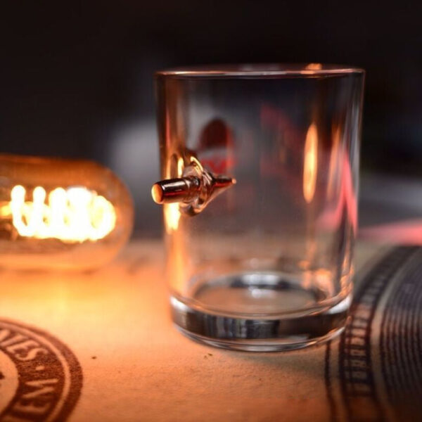 mazzies Bulletproof Old Fashioned Glass – Set of 4 Heavy-Duty Whiskey Tumblers - Image 2