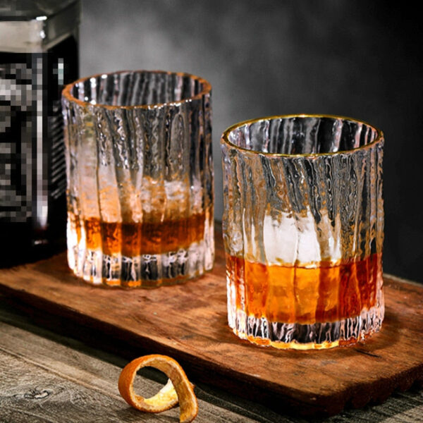 mazzies Kikori Whiskey Glass – Set of 4 Elegant Tasting Tumblers